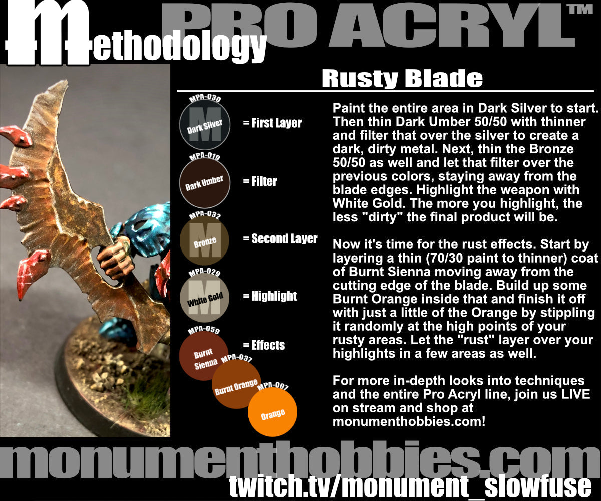 Methodology #19 - Rusty Metallic Blade