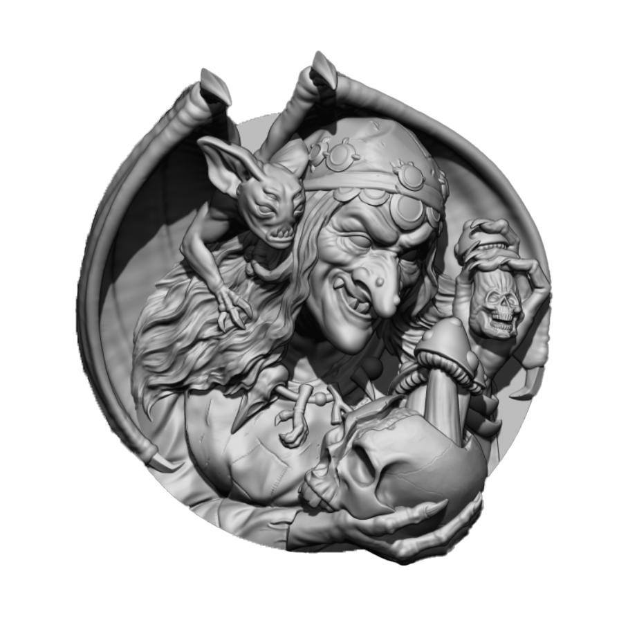 Texture Trainer #3 - The Crone